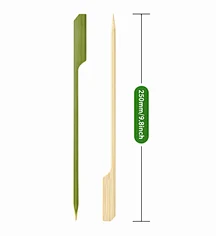 25cm Disposable eco-friendly bamboo Teppo Skewer